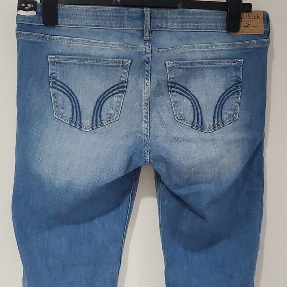 hollister 30x33 new with tags boot cut jeans - Picture 4 of 7